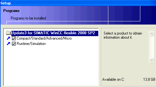WinCCflexible 2008 instalace SP2