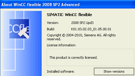 WinCCflexible 2008 instalace SP2