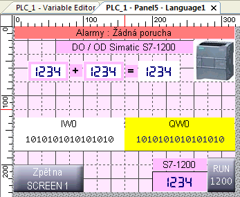 Magelis Touch Panel STU855