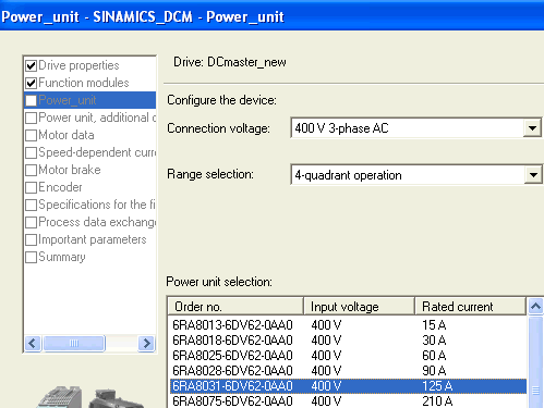 Sinamics DCM 6RA80