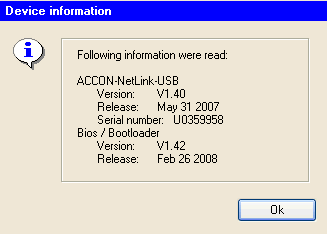 ACCON NetLink USB