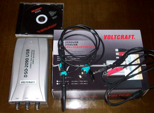 Voltcraft DSO2090 USB osciloskop