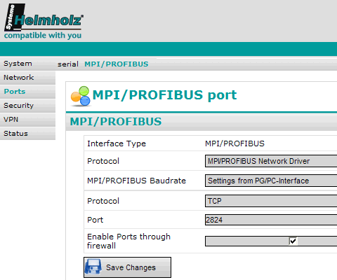 REX300 VPN/WAN router Helmholz