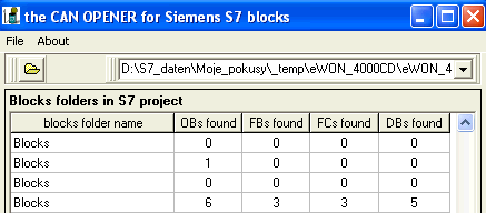 Open DB Step7 Simatic PLC